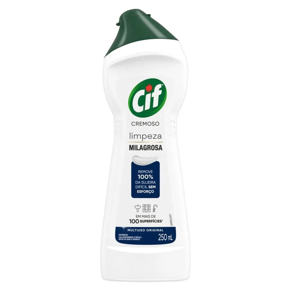 Saponaceo Cremoso Branco 250 Ml