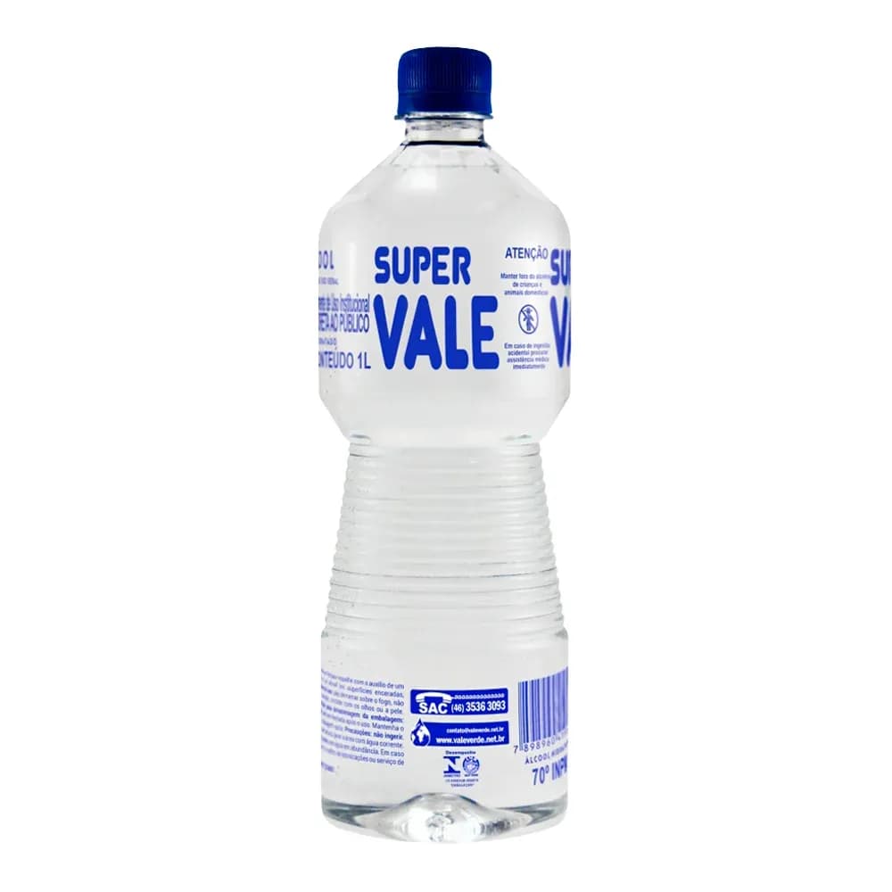Álcool Líquido 70% 1 L